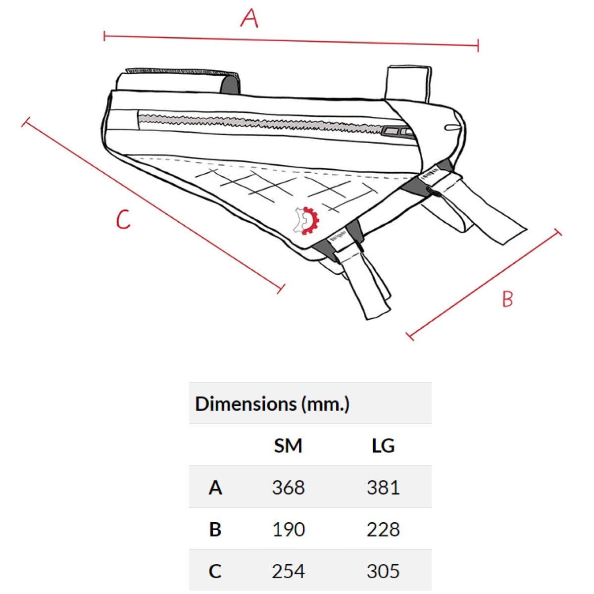 Image of Revelate Designs Sandur Hydration Frame Bag