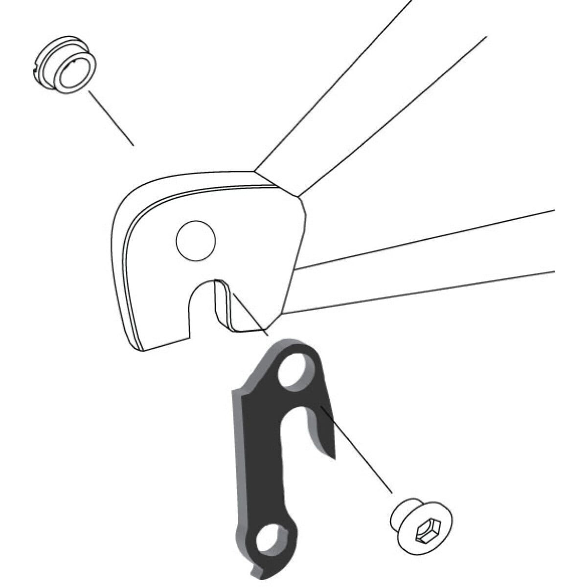 Image of Wheels MFG Derailleur Hanger 125 Commencal