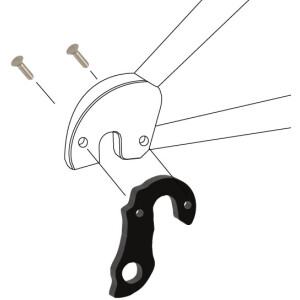 Image of Wheels MFG Derailleur Hanger 119 Derosa