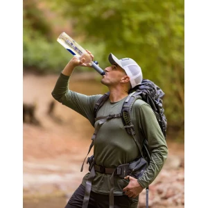 Image of LifeStraw Peak SOLO Water Filter - Blue Mountain