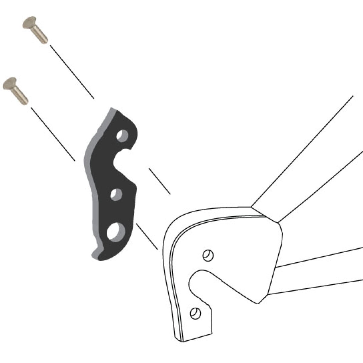 Image of Wheels MFG Derailleur Hanger 62 Pinerello