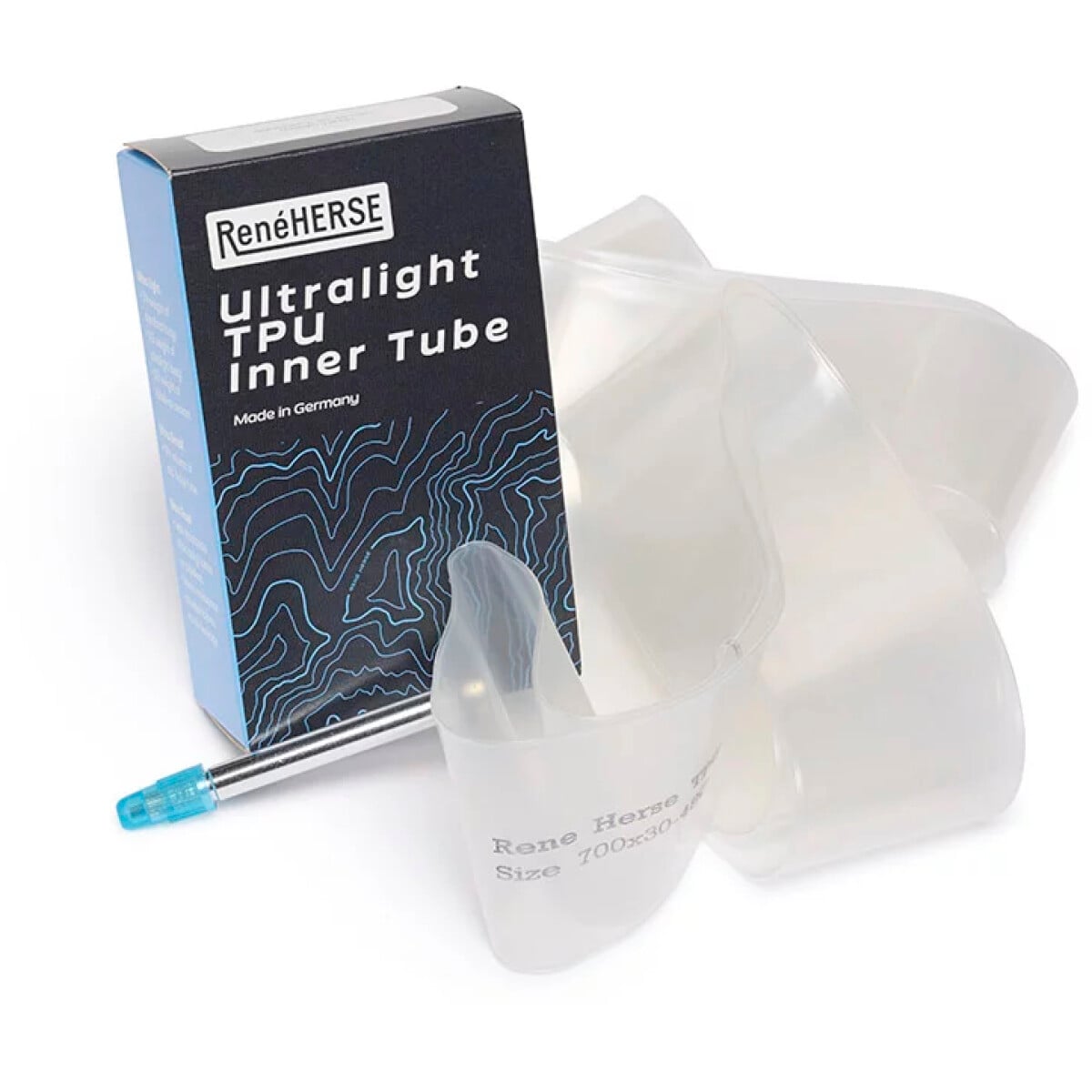 Image of Rene Herse Ultralight TPU Inner Tube 700C x 30-48 mm 50mm Silver Valve