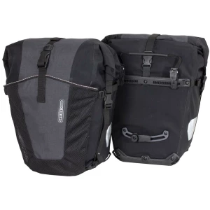 Image of Ortlieb Back-Roller Pro Plus Rear Panniers QL2.1 (Pair) Granite-Black