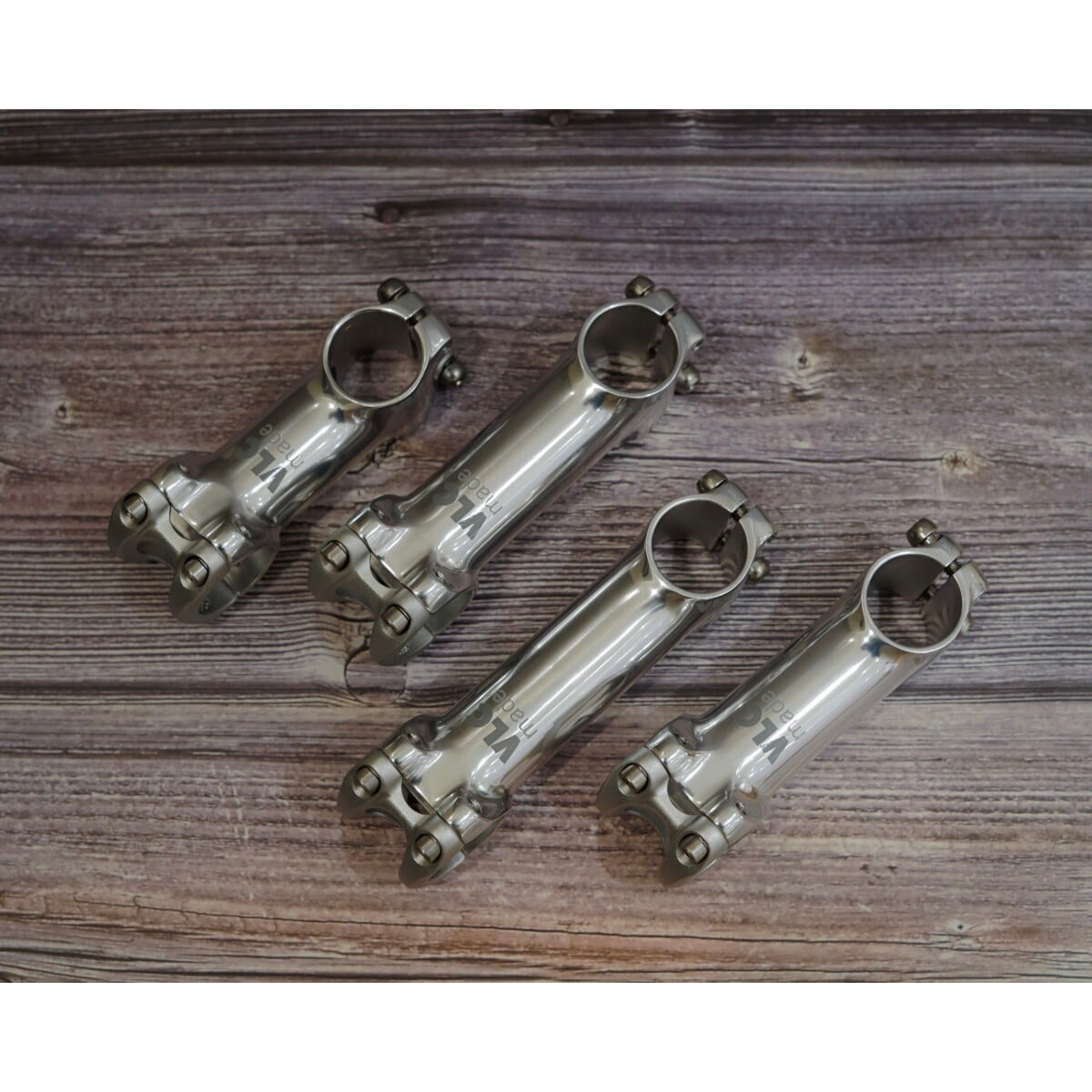 Image of Veloci Techno Threadless Stem 31.8mm 6 Deg Silver