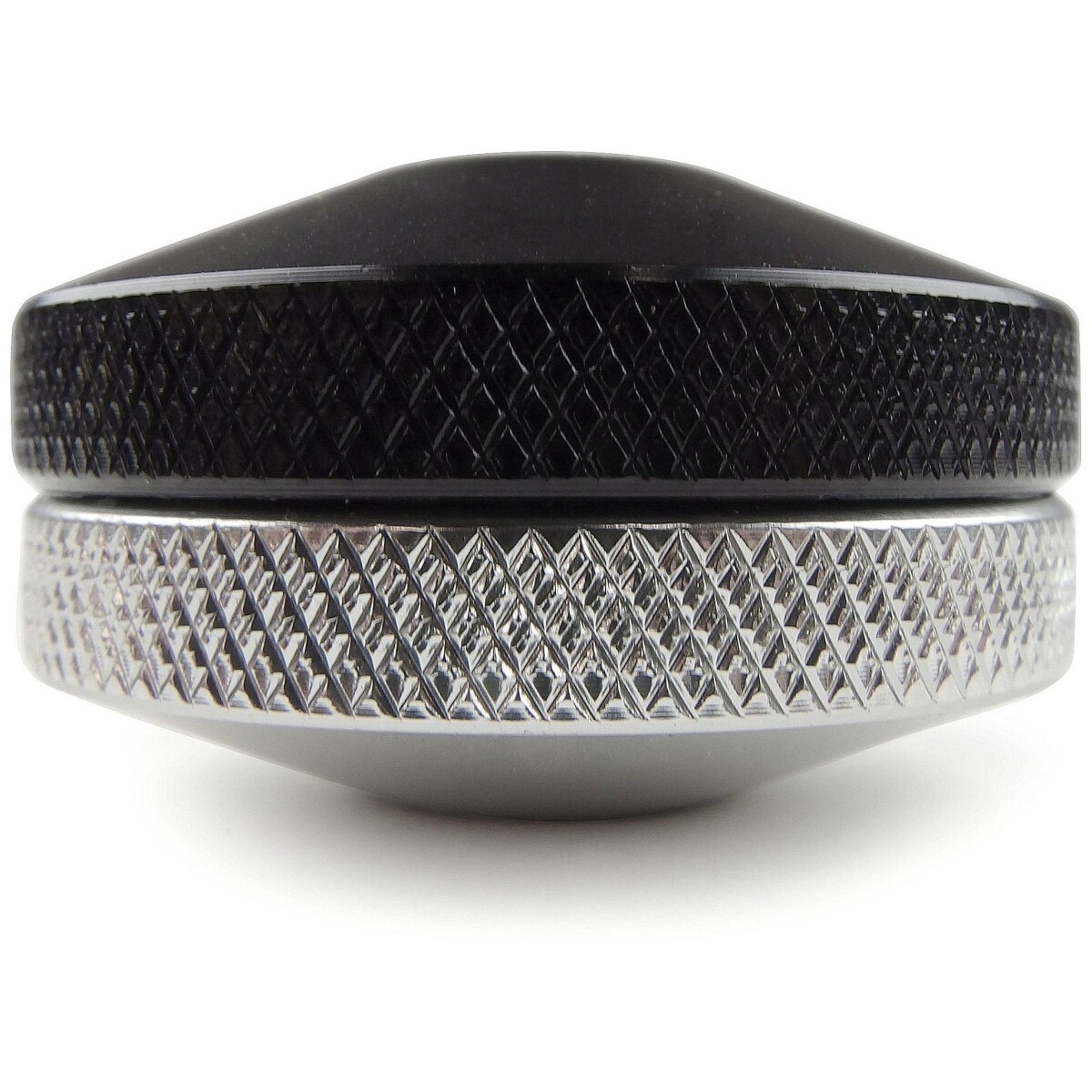 Image of Velo Orange Grand Cru Knurled Stem Cap Black