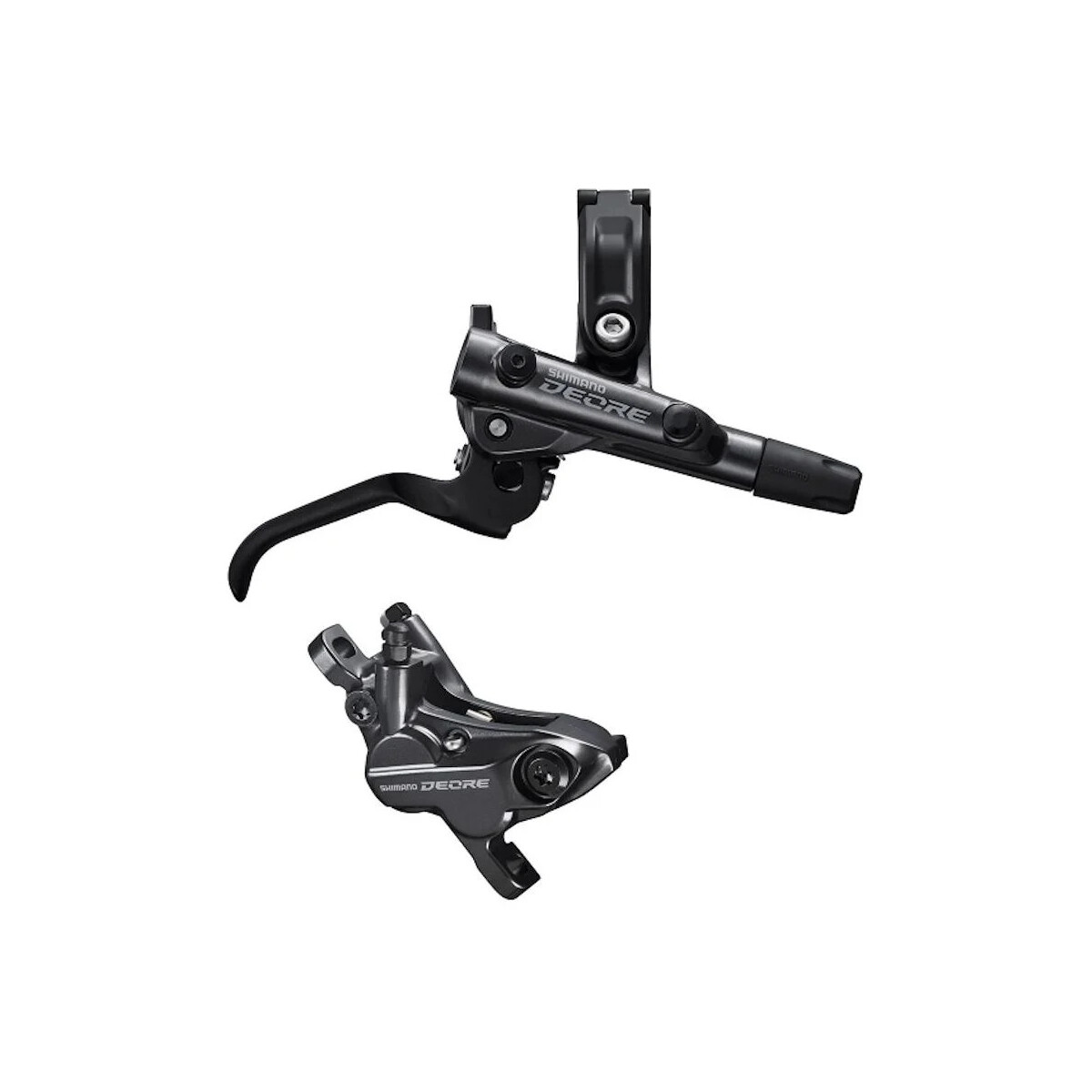 Image of Shimano Deore M6120 4-Pot Front Disc Brake Right Lever