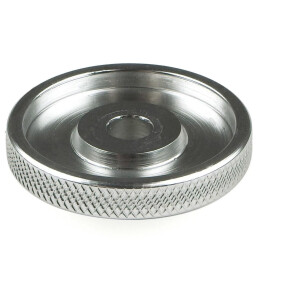 Image of Velo Orange Grand Cru Knurled Stem Cap Black