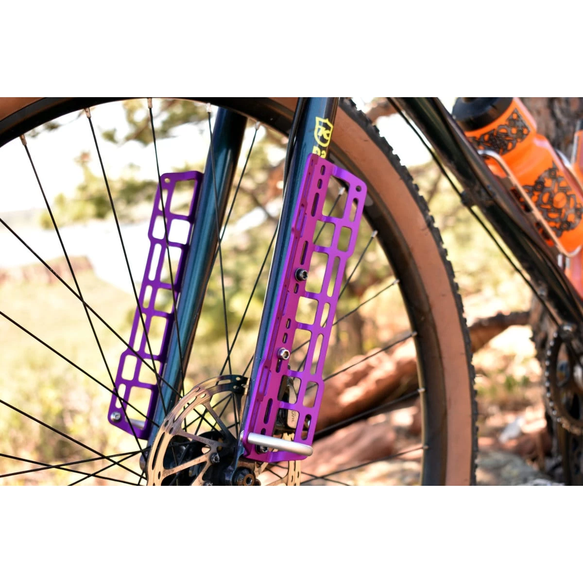 Widefoot Cargo Mount Mega Black | Off Course Bike Shop Australia