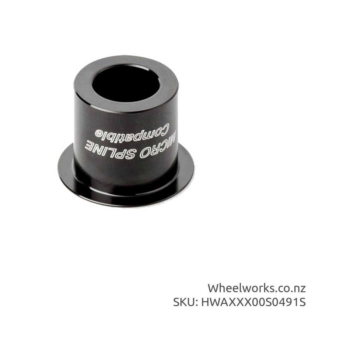 Image of DT Swiss Hub End Cap Right 142 / 148 / 157 x 12 Thru Axle Shimano Microspline