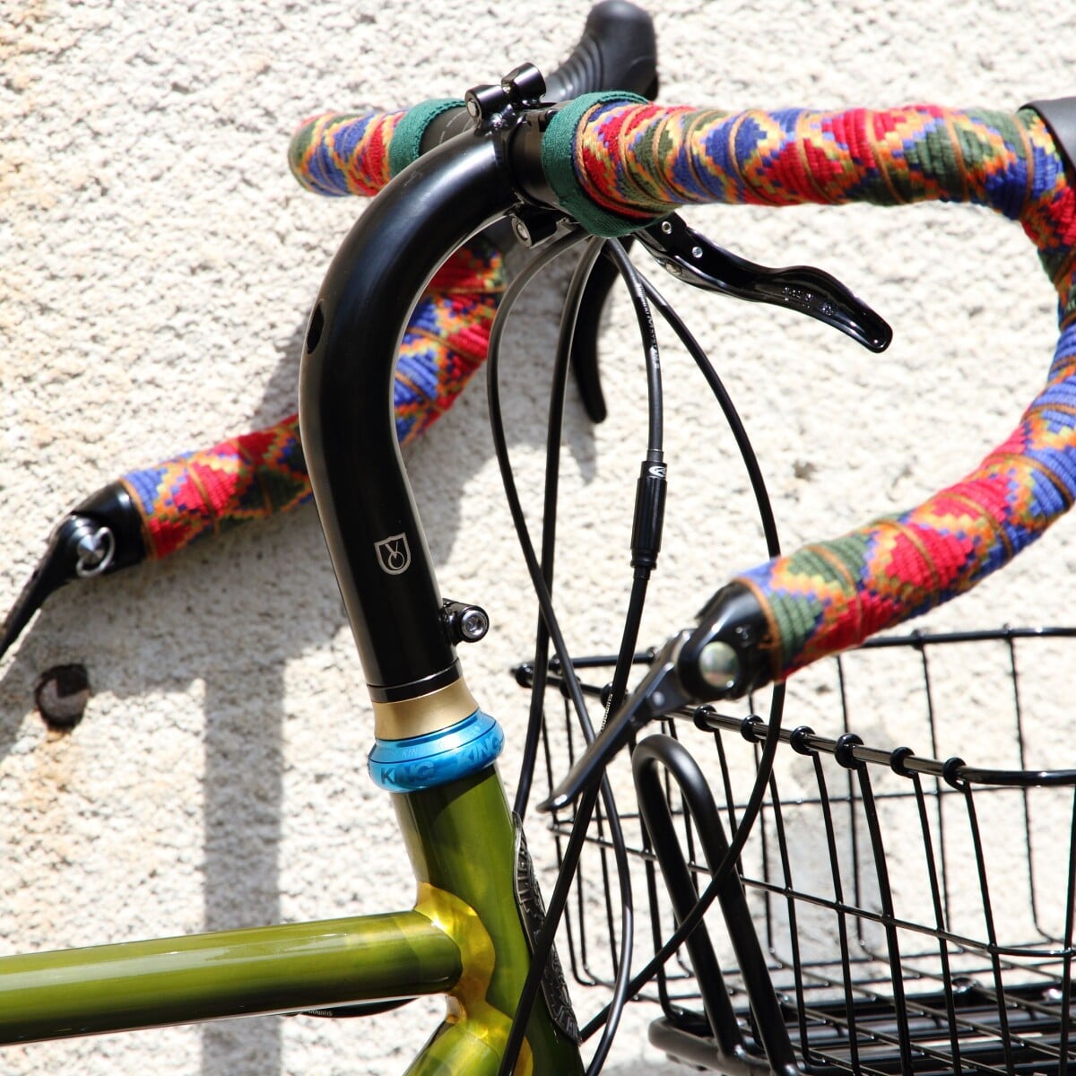 Image of Blue Lug "Select" Brass Tapered Headset Spacer