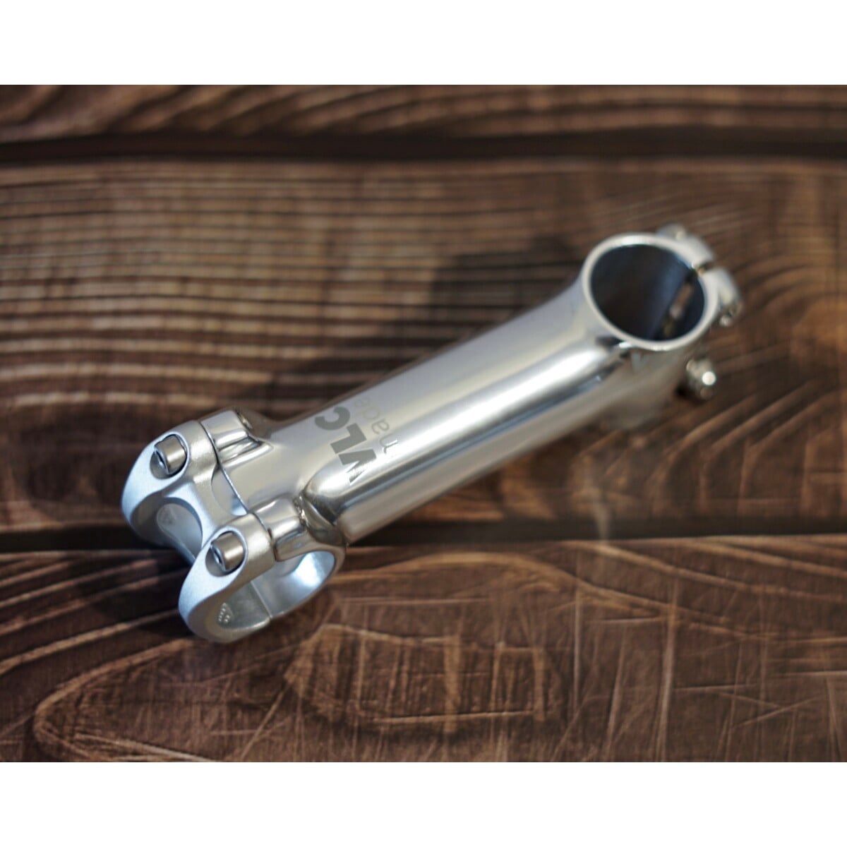 Image of Veloci Techno Threadless Stem 31.8mm 6 Deg Silver
