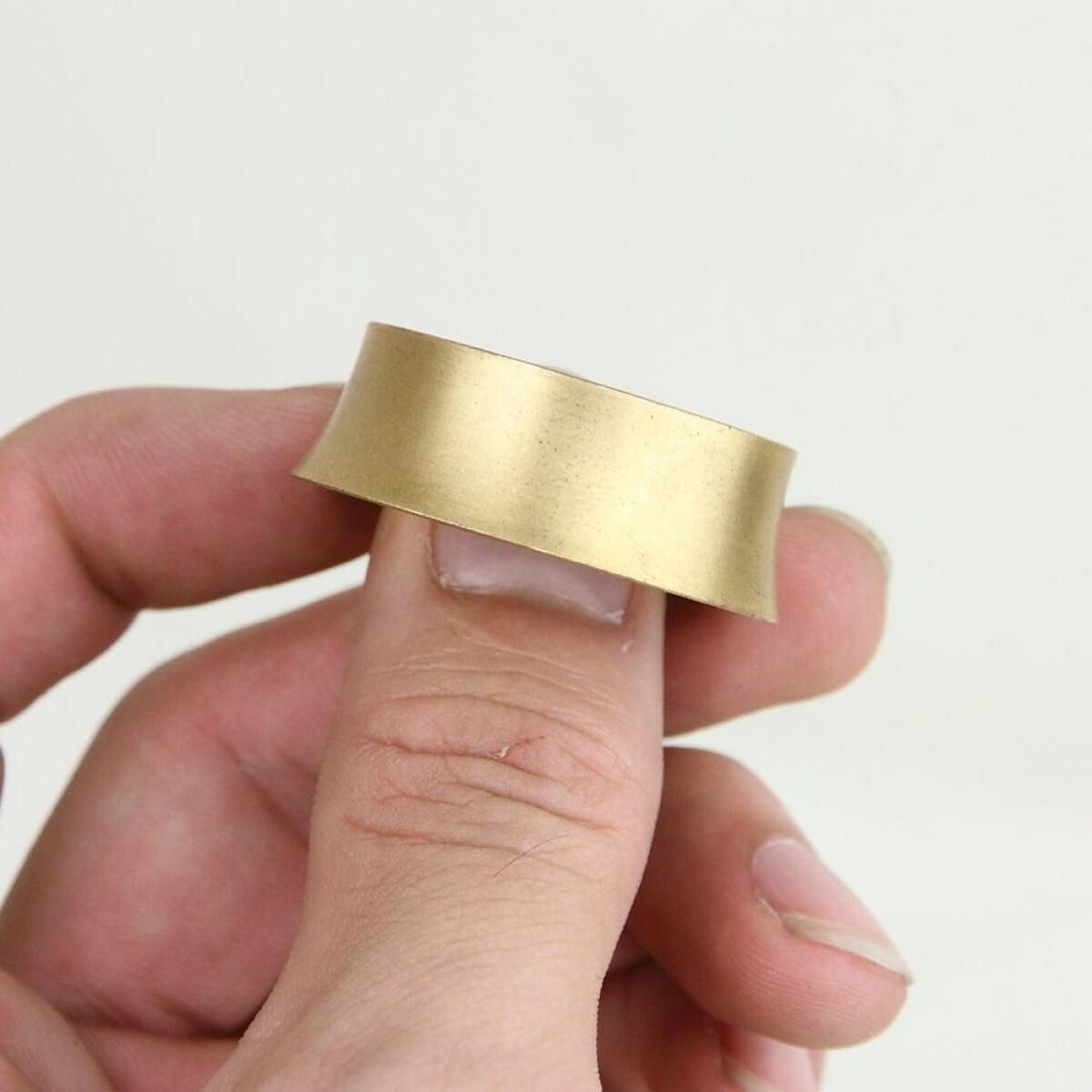 Image of Blue Lug "Select" Brass Tapered Headset Spacer