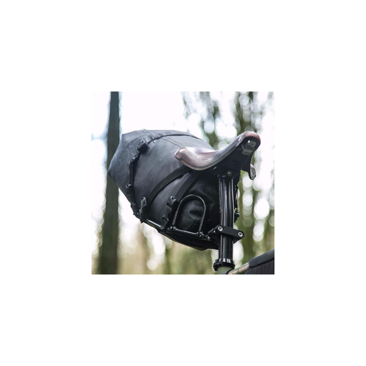 Image of PDW Bindle Seatpost Rack Black