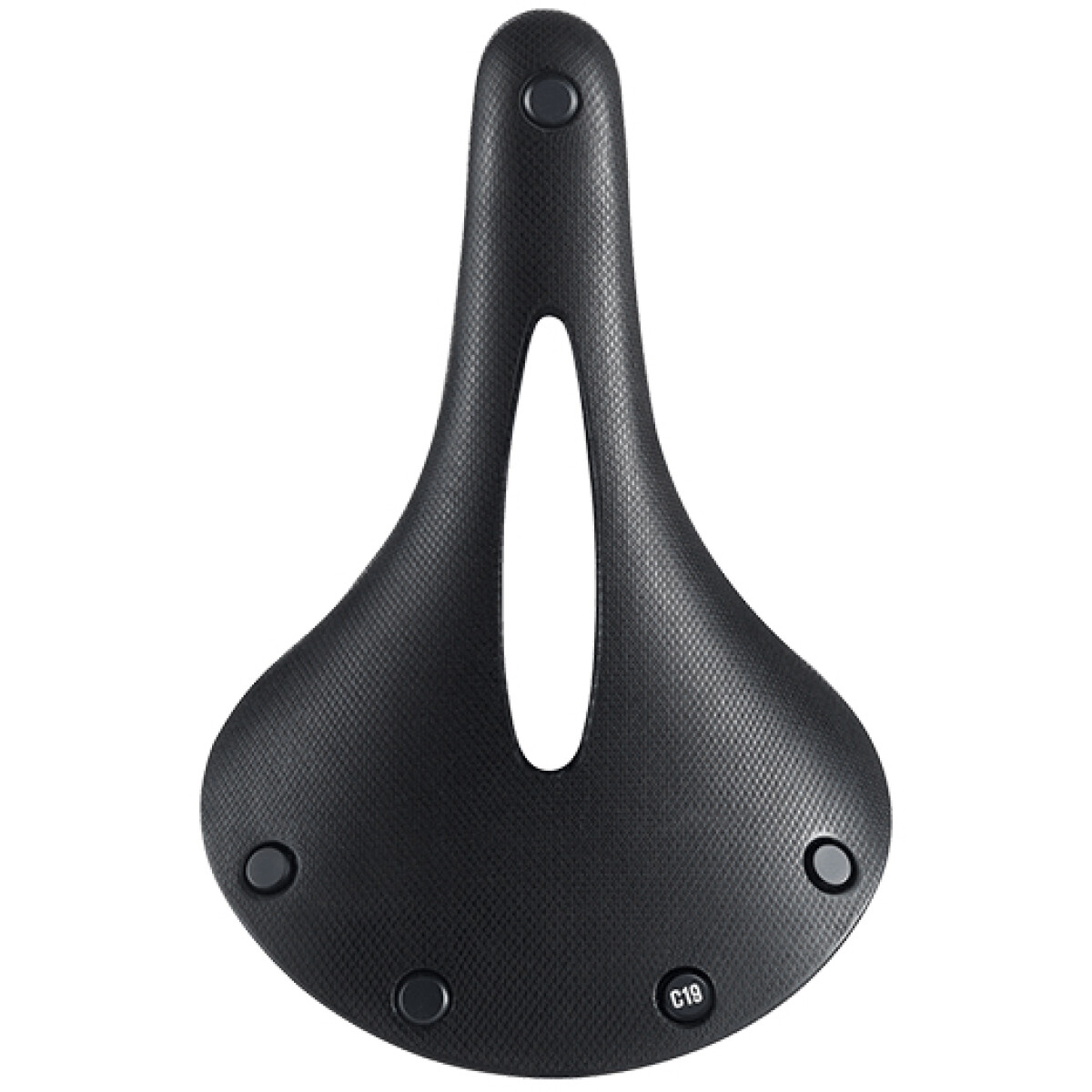 Brooks Cambium C19 Carved All Weather Saddle Black | Off