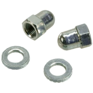 Image of Rohloff TS Axle Nuts Pair with washers - 8263