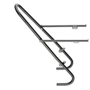 Salsa Down Under HD Front Rack Black | Off Course Bike Shop