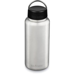 Image of Klean Kanteen 40oz (1182ml) w/Wide Loop Cap Brushed Stainless