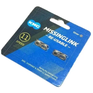 Image of KMC "Missinglink" Quick Chain Link 11 Speed Silver (2 Links)