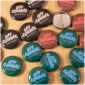 Image of Off Course Round Badge