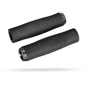 Image of Pro Ergonomic Foam Lock-on Grips - Black