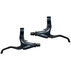 Image of Shimano BL-R3000 Brake Levers Set Sora Road Flat Bar Black