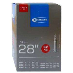 Image of Schwalbe Tube SV18 700c x 28-42c Extra Light 105gr