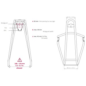 Image of Tubus Fly Evo Rack Black