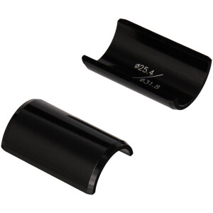 Image of Wheels MFG Handlebar Shim 25.4-31.8mm Black