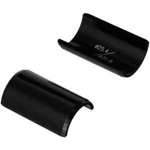 Image of Wheels MFG Handlebar Shim 25.4-31.8mm Black