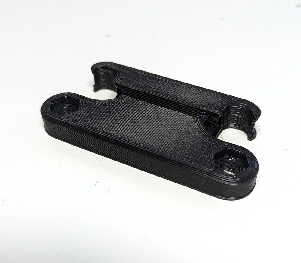 Saddle Rail Rear Light Mount (for 50mm spaced rack mount lights) | Off ...