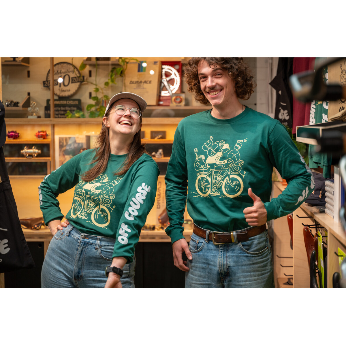 Image of Off Course Max Load Long Sleeve Shirt Jade Green