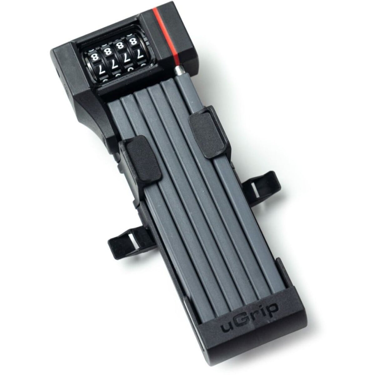 Image of Abus Folding U-Grip Bordo 5700 COMBO Lock Black/Grey