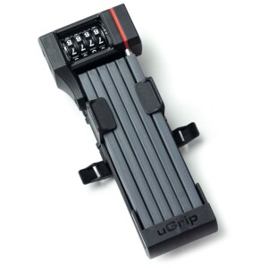 Image of Abus Folding U-Grip Bordo 5700 COMBO Lock Black/Grey