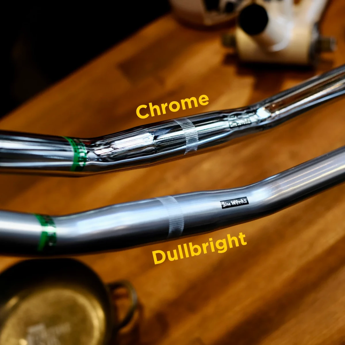 Image of Simworks Mowmow CrMo Bar 25.4mm 700mm Dullbright Silver