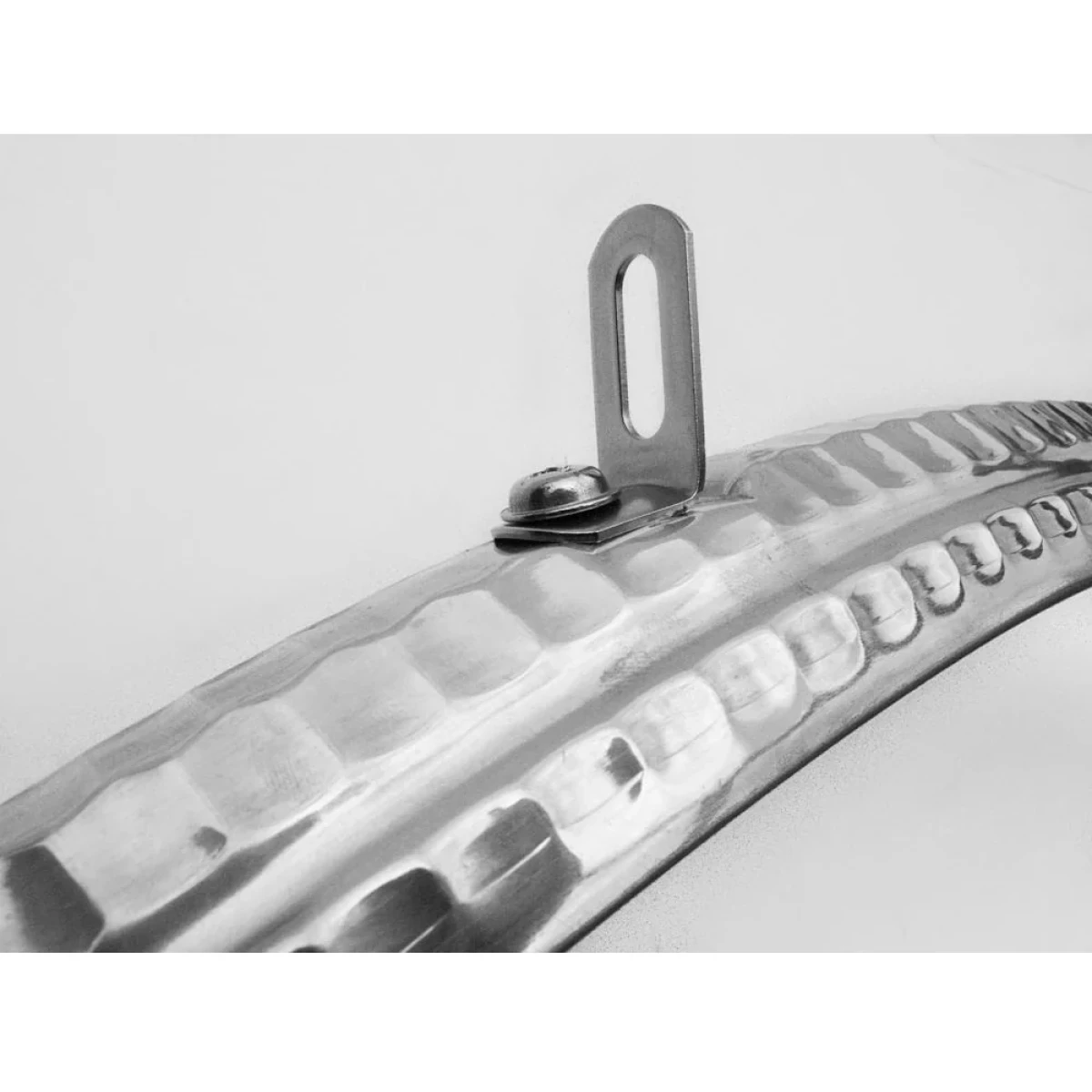 Image of Velo Orange Single Hole L-Bracket Silver