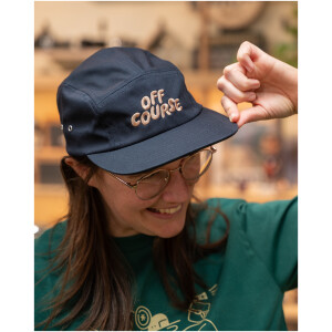 Image of Off Course Bike Shop Embroided Cap - Navy