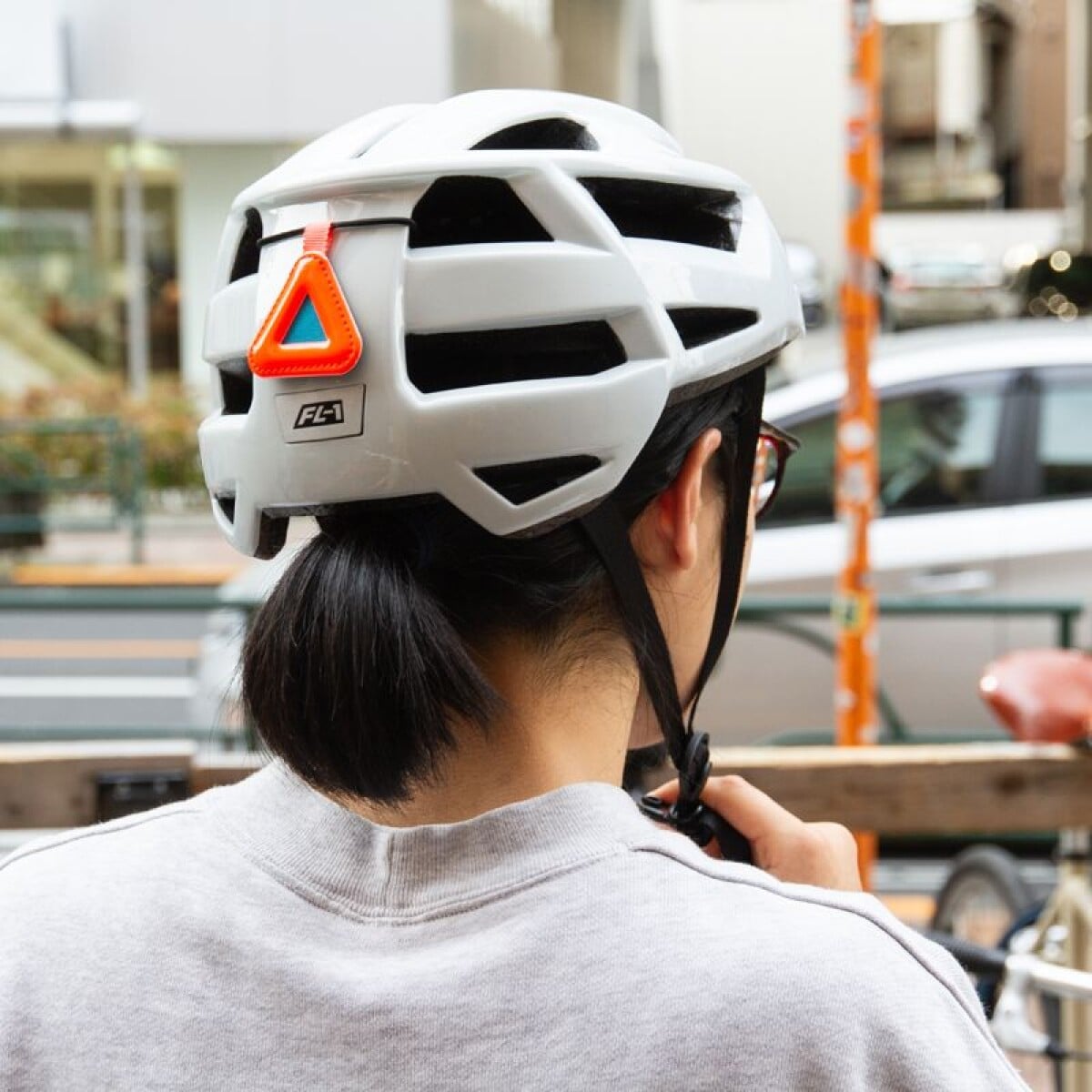 Image of Blue Lug Reflective Mini Triangle - RANDOM Assorted Colours