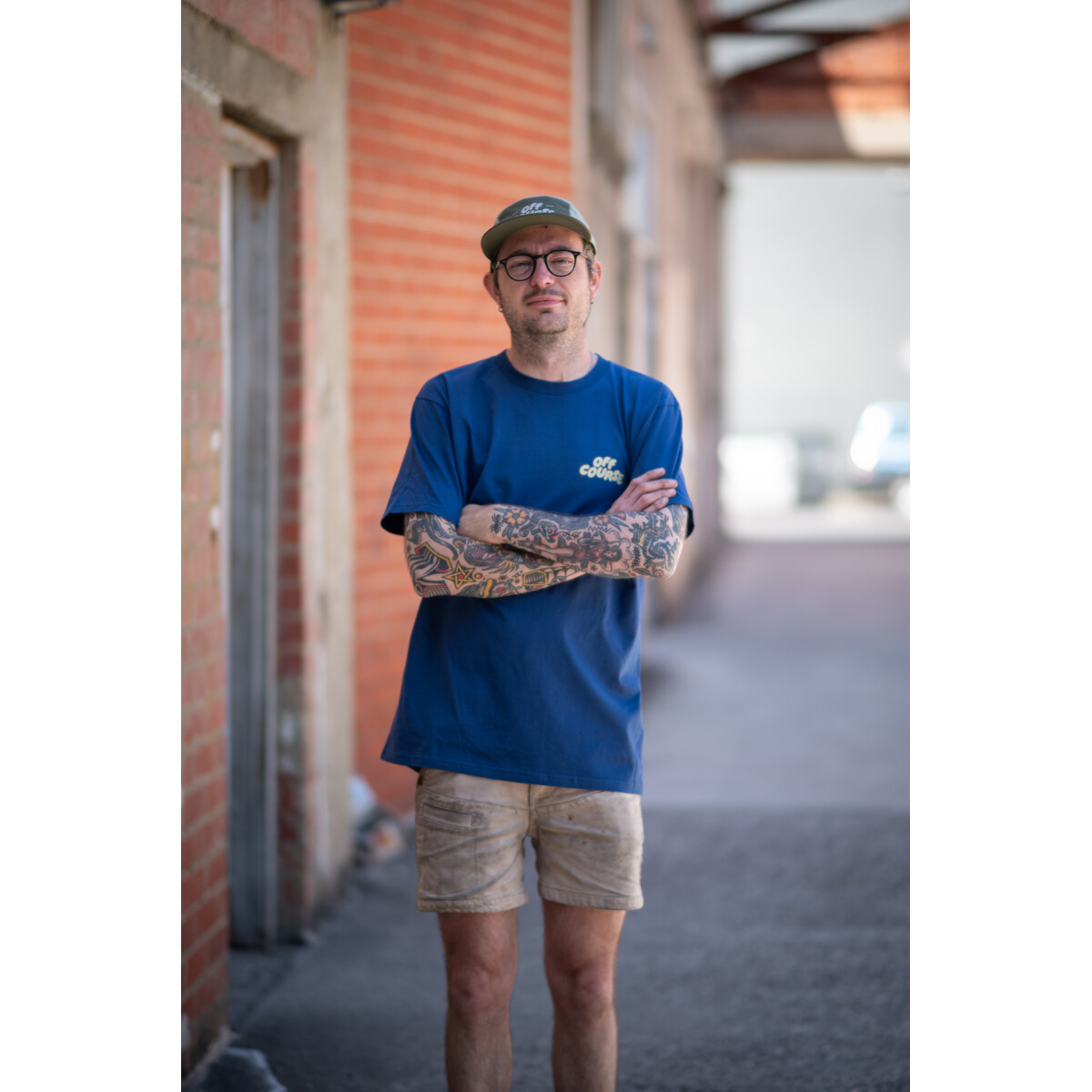 Image of Off Course Classic T-Shirt - Cobalt Blue