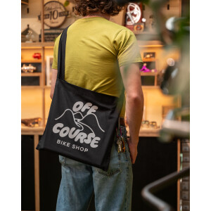 Image of Off Course Bike Shop Musette - Black/Reflective
