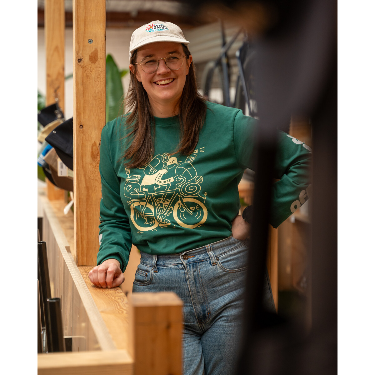 Image of Off Course Max Load Long Sleeve Shirt Jade Green