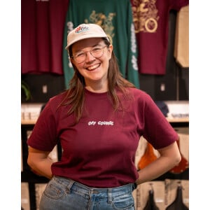 Image of Off Course Max Load T-Shirt Burgundy