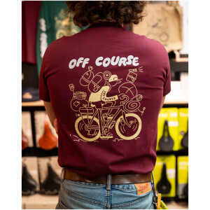 Image of Off Course Max Load T-Shirt Burgundy