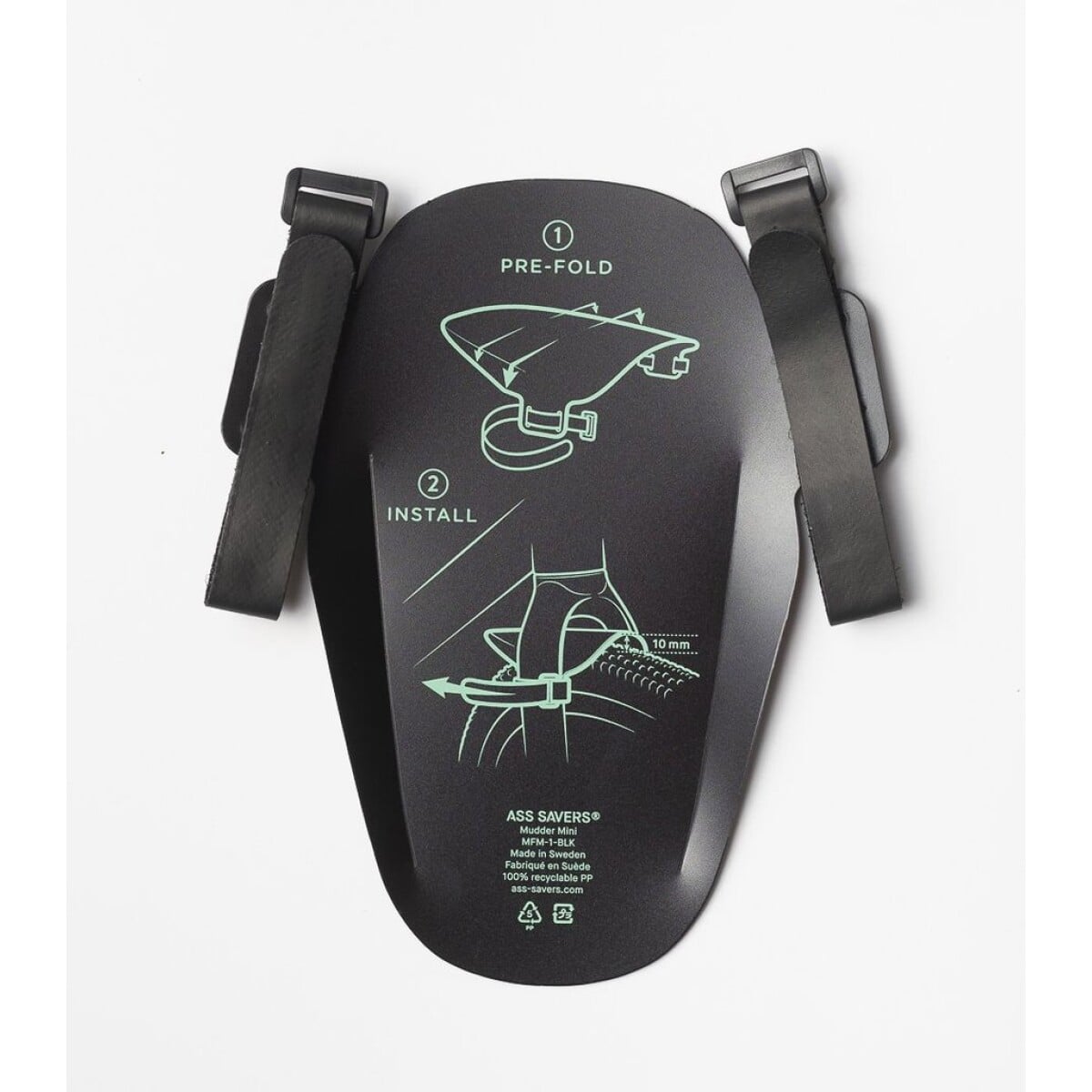 Image of Ass Saver Fender Mudder Mini Black