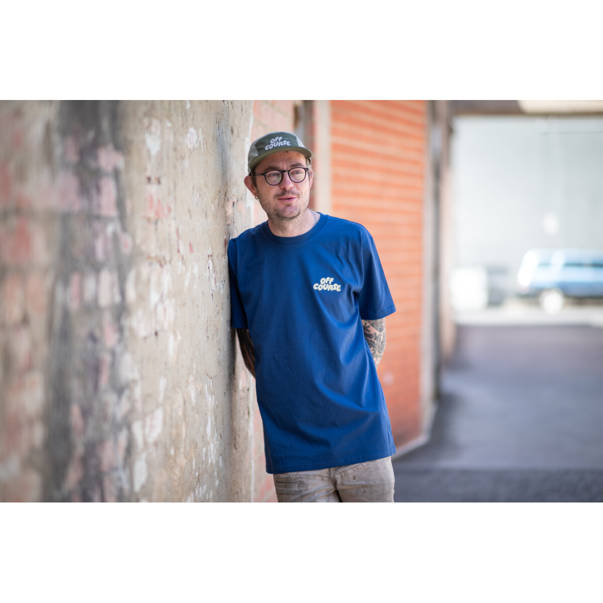 Image of Off Course Classic T-Shirt - Cobalt Blue