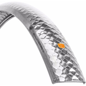 Image of Velo Orange 700 x 50mm Snakeskin Fenders Silver