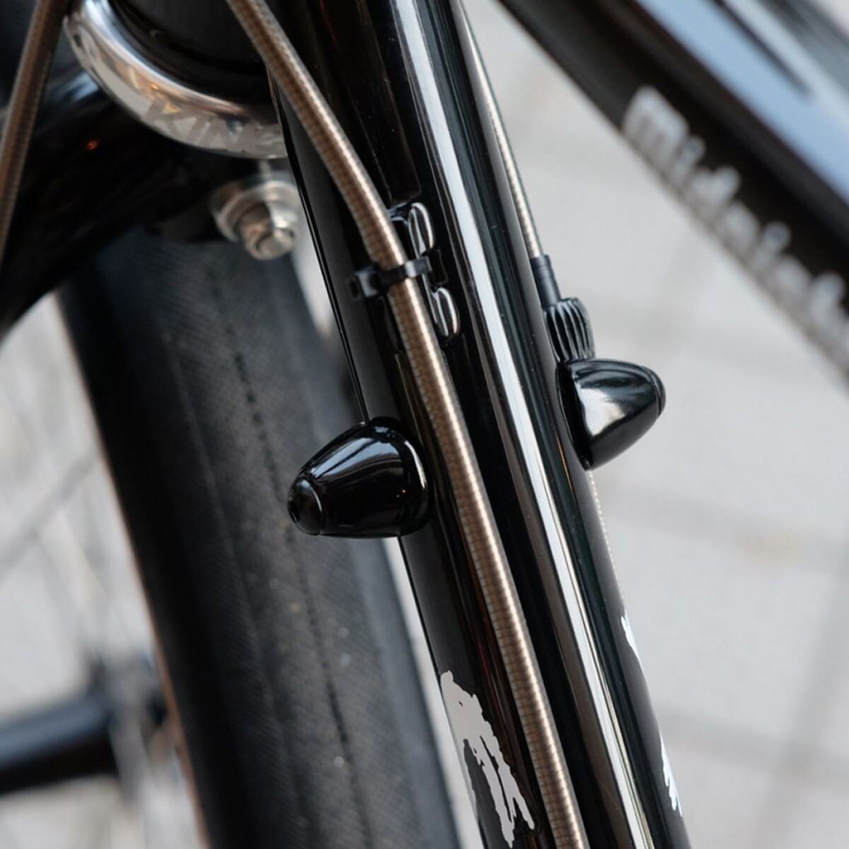 Image of Blue Lug Downtube Shift Boss Cover (single)