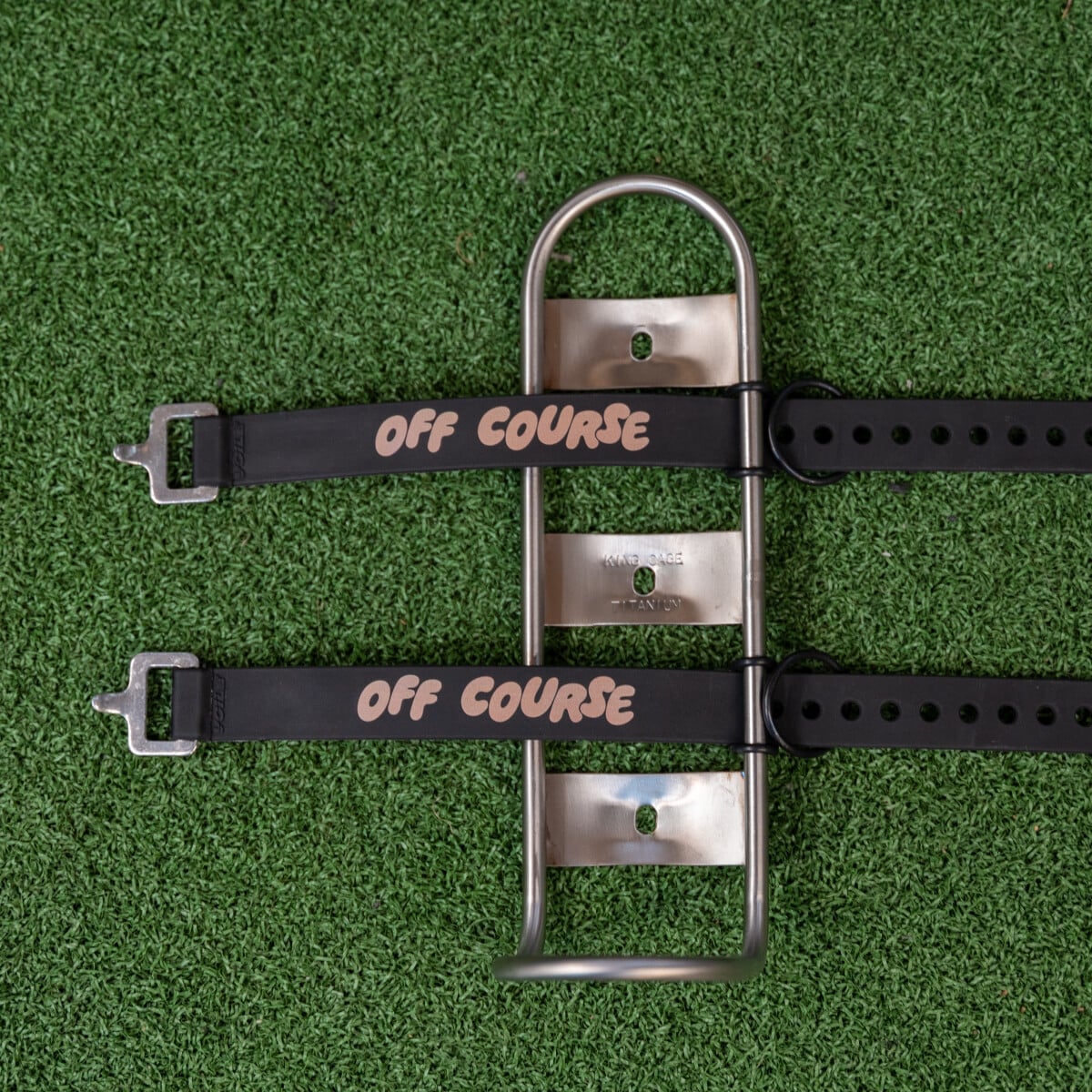 Image of King Manything Cage with 2 x 25" Voile straps - Off Course Edition