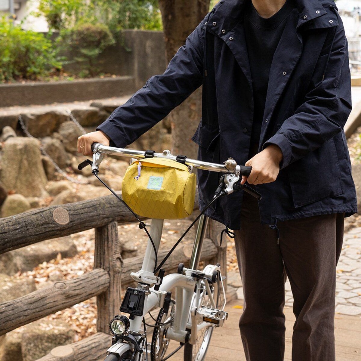 Image of Blue Lug Handlebar Pouch