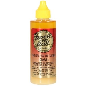 Image of Rock-N-Roll Gold Lube Squeeze Bottle: 4oz (118ml)