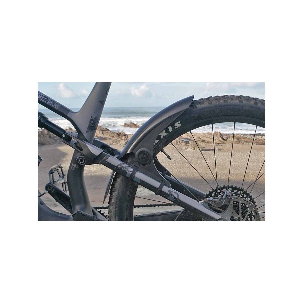Image of Mucky Nutz MugGuard MTB Mud Guard Long Rear